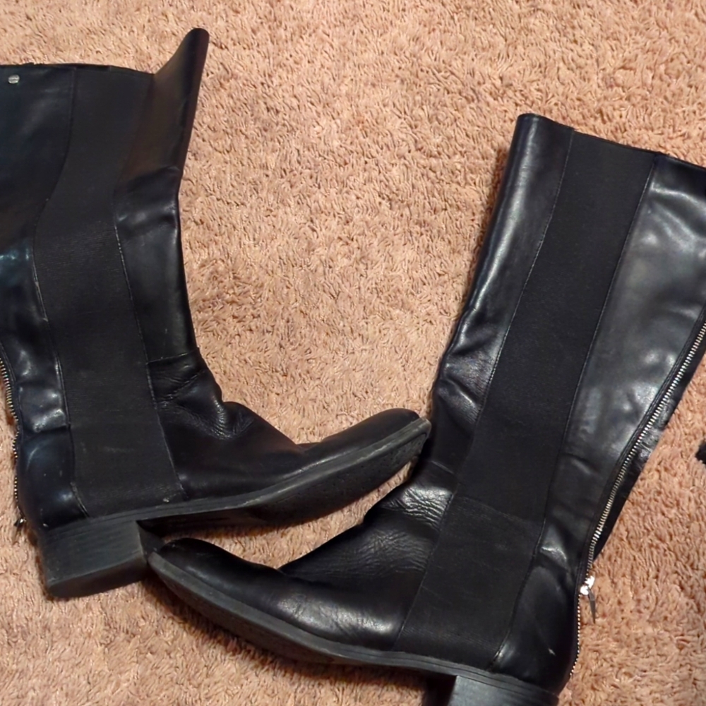 Calvin Klein High Boots Sz 8